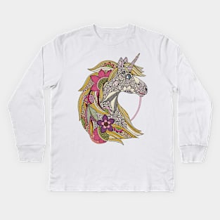 Unicorn Kids Long Sleeve T-Shirt